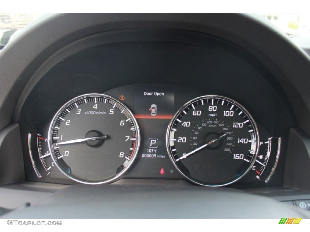 2015 Acura RLX Technology Gauges Photo #97839531