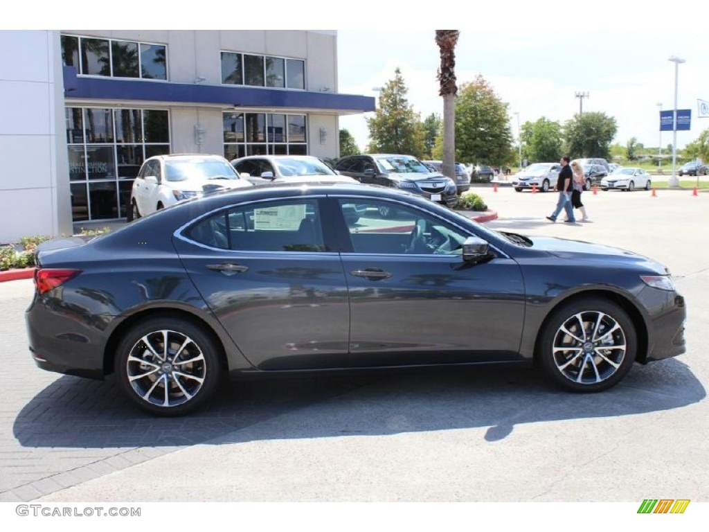 2015 TLX 3.5 Advance - Graphite Luster Metallic / Ebony photo #8