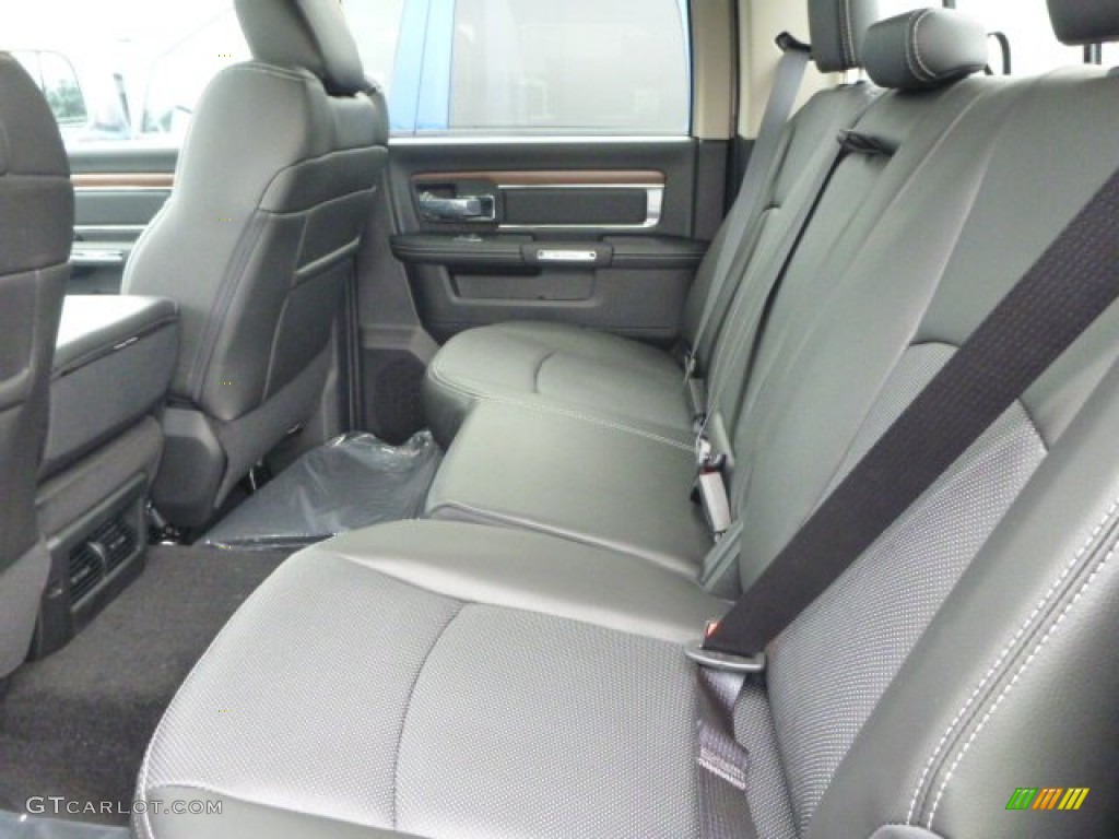 2014 Ram 1500 Laramie Crew Cab 4x4 Rear Seat Photo #97842241