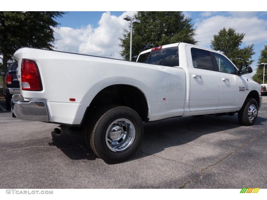 Bright White 2015 Ram 3500 Big Horn Crew Cab 4x4 Dual Rear Wheel Exterior Photo #97843404