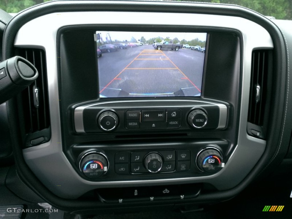 2015 GMC Sierra 1500 SLE Double Cab 4x4 Controls Photo #97843788