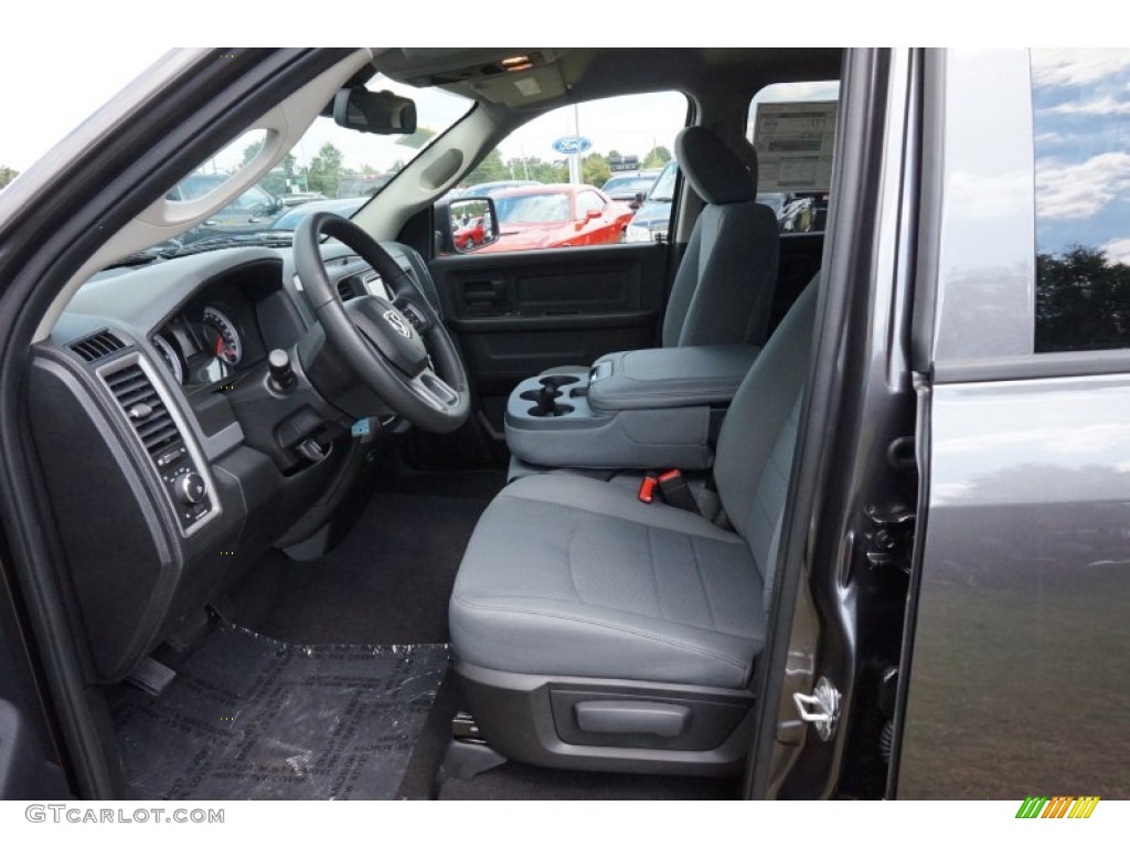 2014 1500 Express Quad Cab - Granite Crystal Metallic / Black/Diesel Gray photo #7