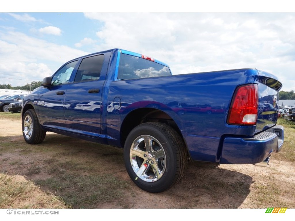 2014 1500 Express Crew Cab - Blue Streak Pearl Coat / Black/Diesel Gray photo #2