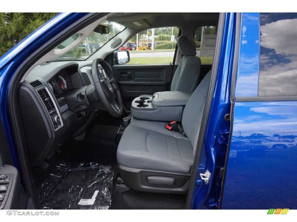2014 1500 Express Crew Cab - Blue Streak Pearl Coat / Black/Diesel Gray photo #7