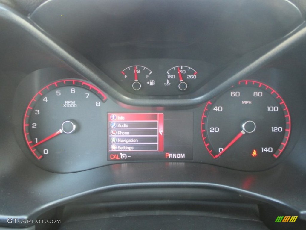 2015 GMC Canyon SLT Crew Cab 4x4 Gauges Photo #97847733