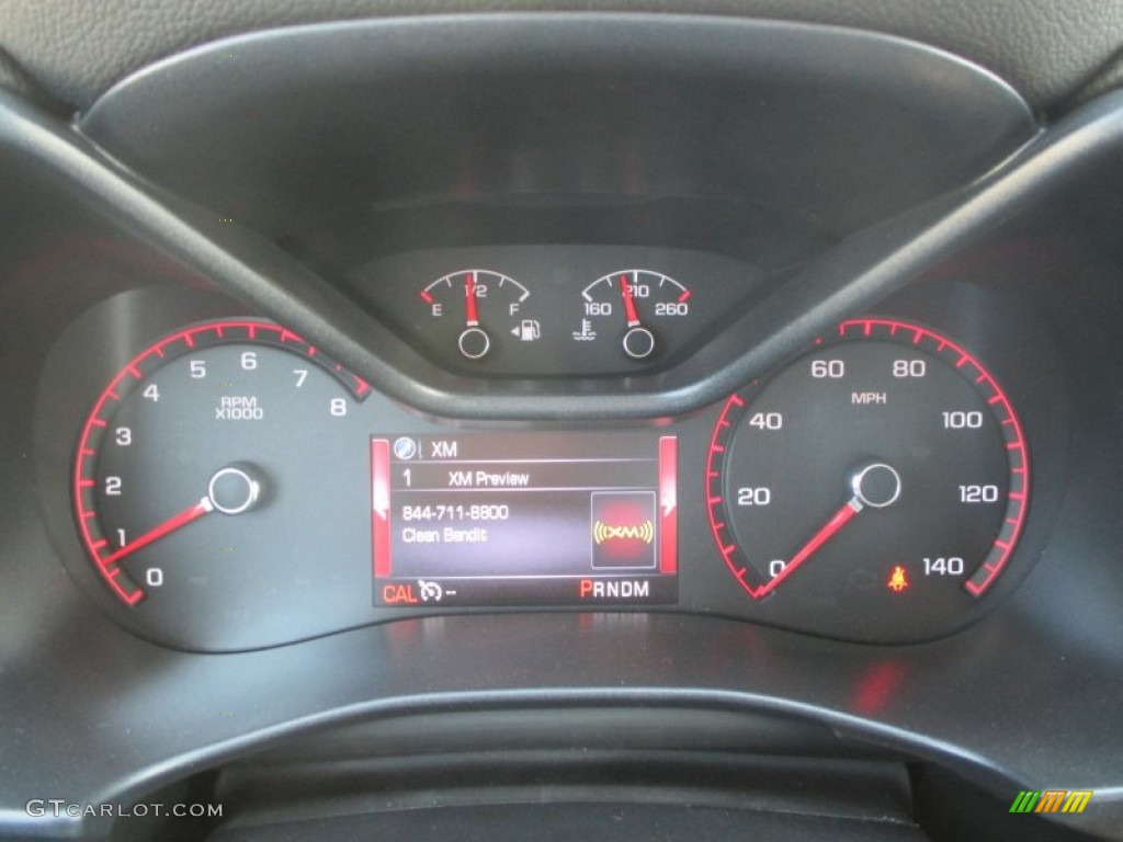 2015 GMC Canyon SLT Crew Cab 4x4 Gauges Photo #97847751