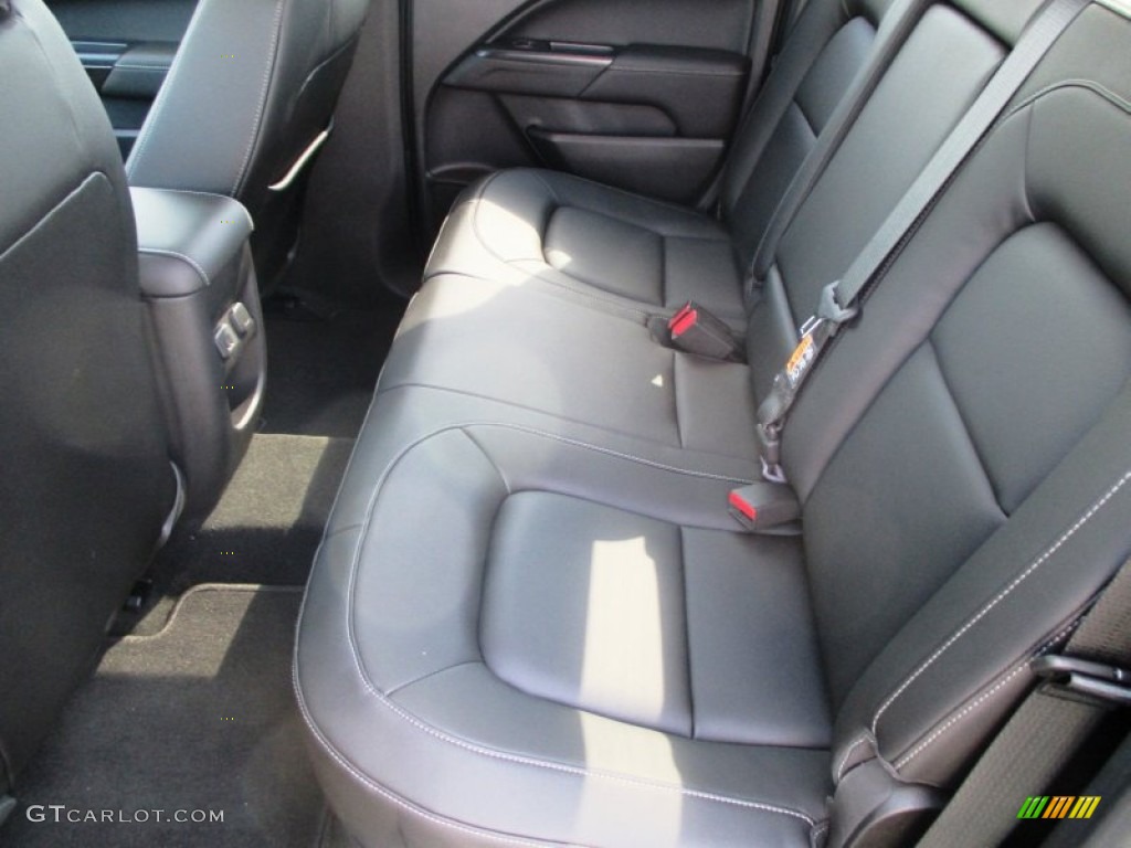 2015 GMC Canyon SLT Crew Cab 4x4 Rear Seat Photo #97847862