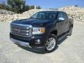 Onyx Black 2015 GMC Canyon SLT Crew Cab 4x4 Exterior