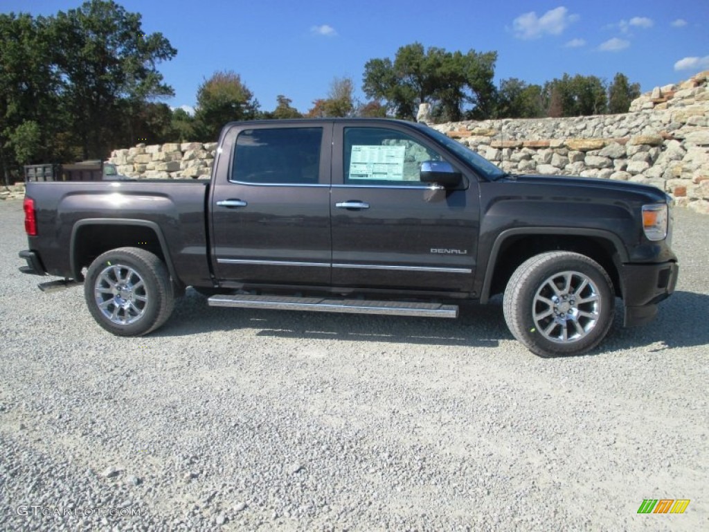 Iridium Metallic 2015 GMC Sierra 1500 Denali Crew Cab 4x4 Exterior Photo #97849041