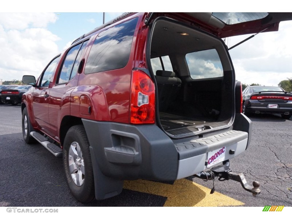 2009 Xterra X - Red Brick / Graphite/Steel photo #15