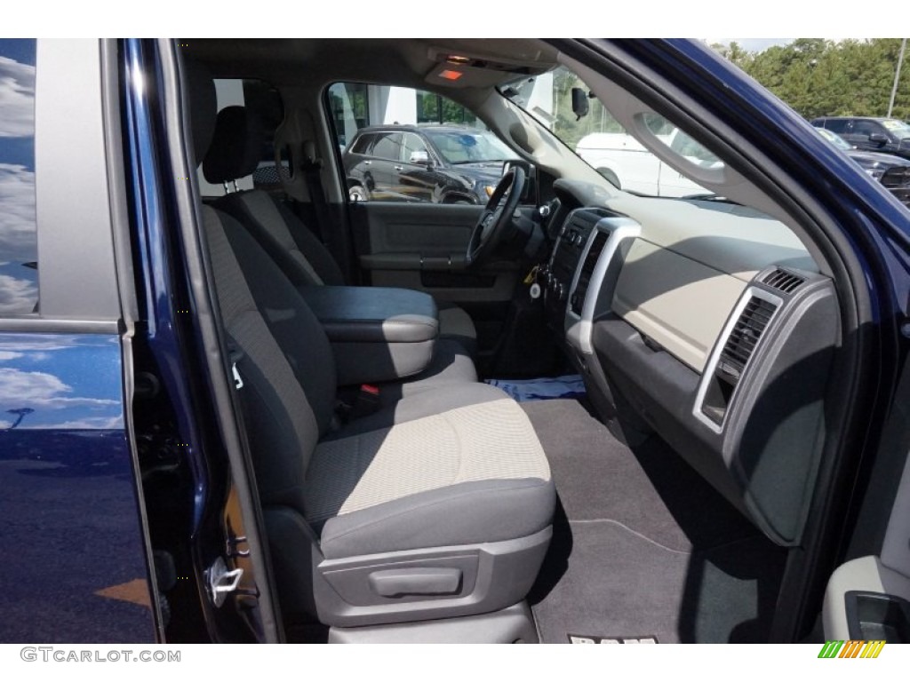 2012 Ram 1500 Big Horn Quad Cab 4x4 - True Blue Pearl / Dark Slate Gray/Medium Graystone photo #23