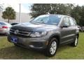 2014 Pepper Gray Metallic Volkswagen Tiguan S  photo #3