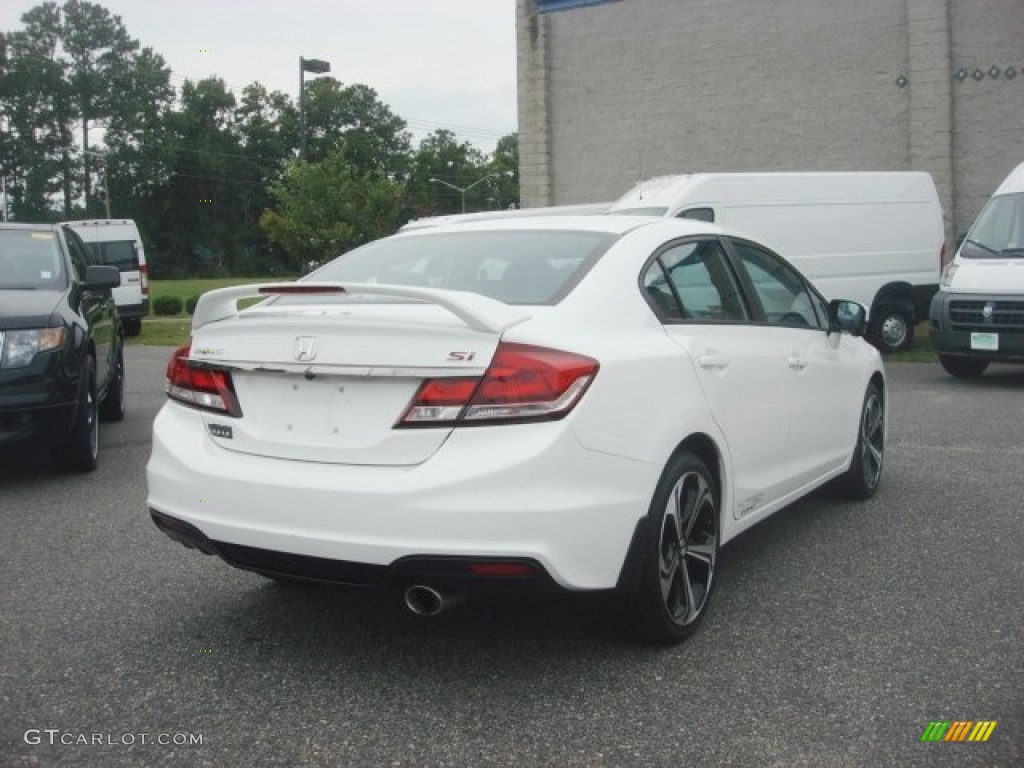Taffeta White 2014 Honda Civic Si Sedan Exterior Photo #97850769
