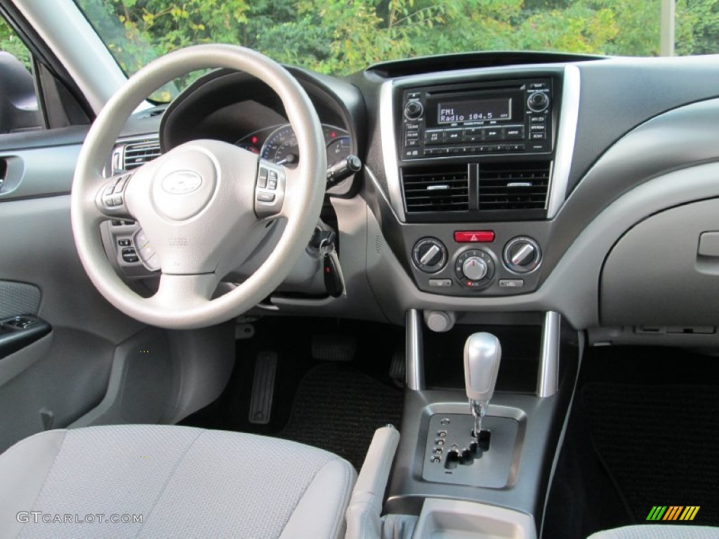 2011 Forester 2.5 X Premium - Sage Green Metallic / Platinum photo #16