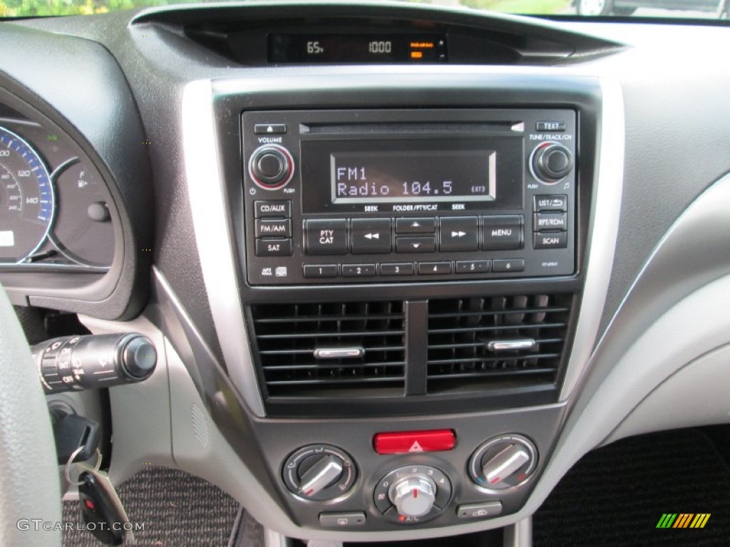 2011 Forester 2.5 X Premium - Sage Green Metallic / Platinum photo #25