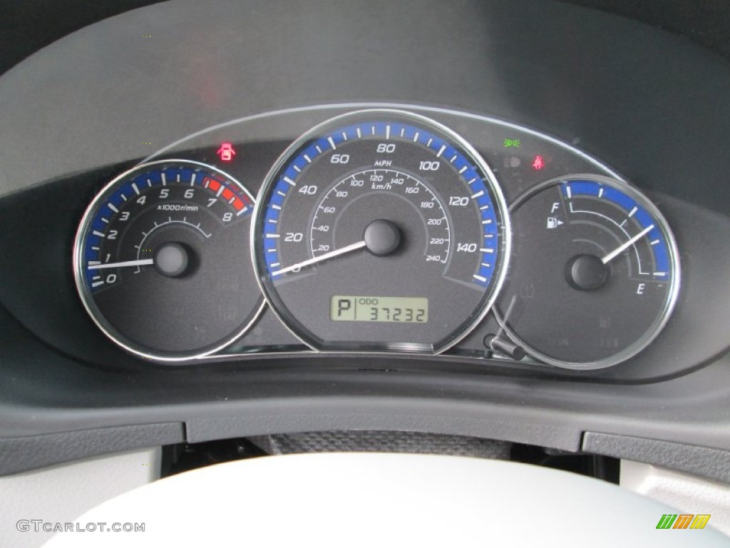 2011 Forester 2.5 X Premium - Sage Green Metallic / Platinum photo #27