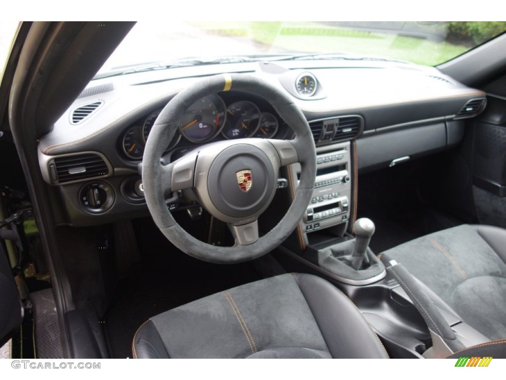 Black Interior 2008 Porsche 911 GT3 RS Photo #97851240
