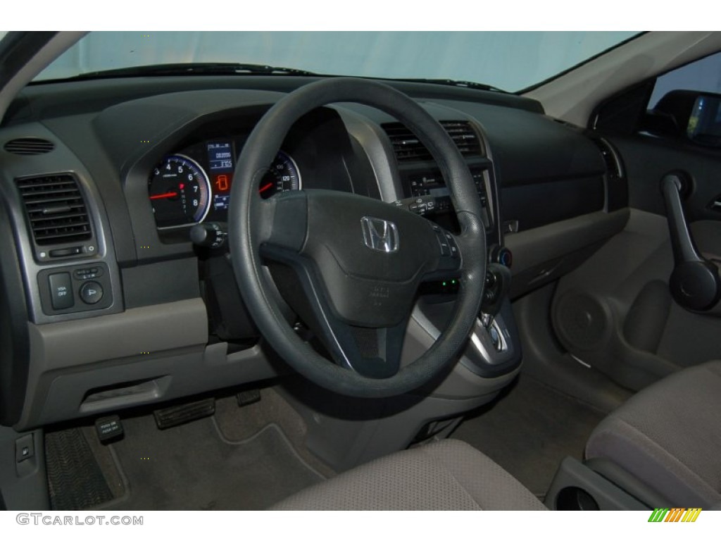 2008 CR-V LX - Taffeta White / Gray photo #13