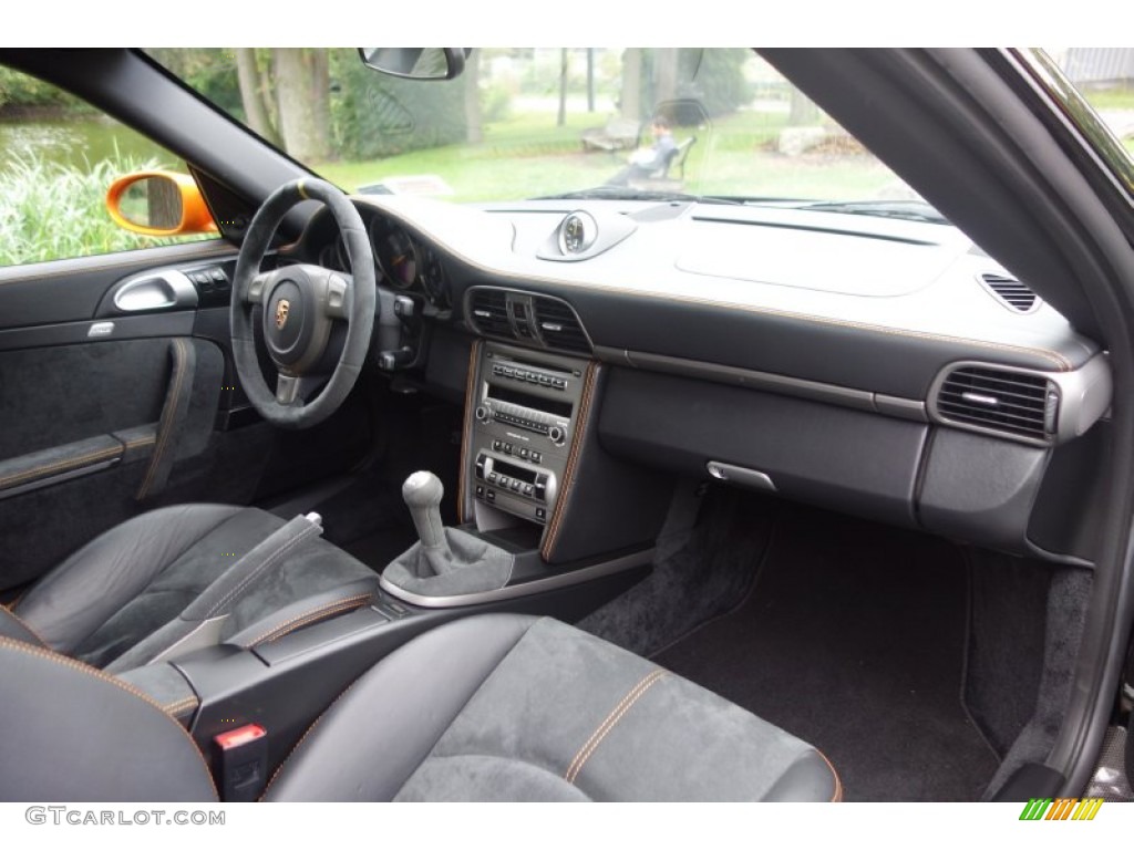 2008 Porsche 911 GT3 RS Black Dashboard Photo #97851297