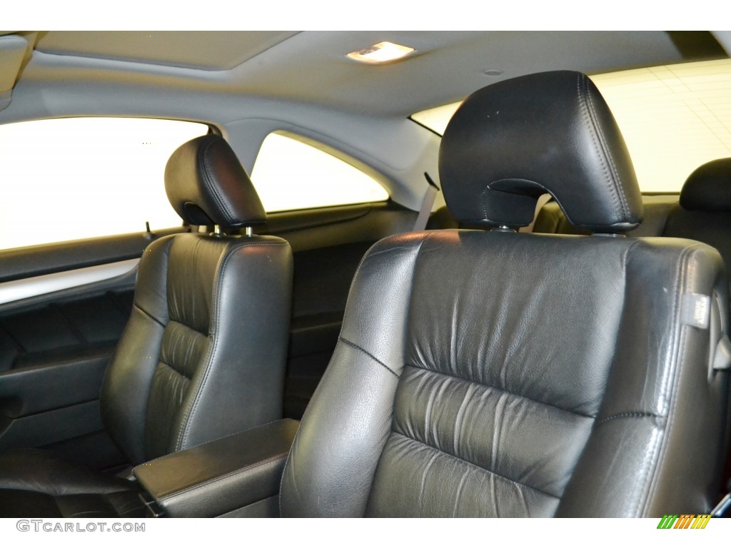 2006 Accord EX V6 Coupe - Nighthawk Black Pearl / Black photo #14