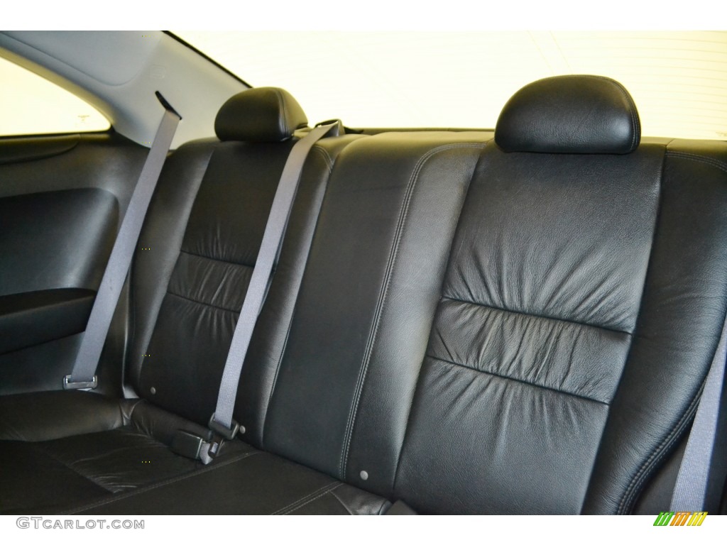 2006 Accord EX V6 Coupe - Nighthawk Black Pearl / Black photo #15