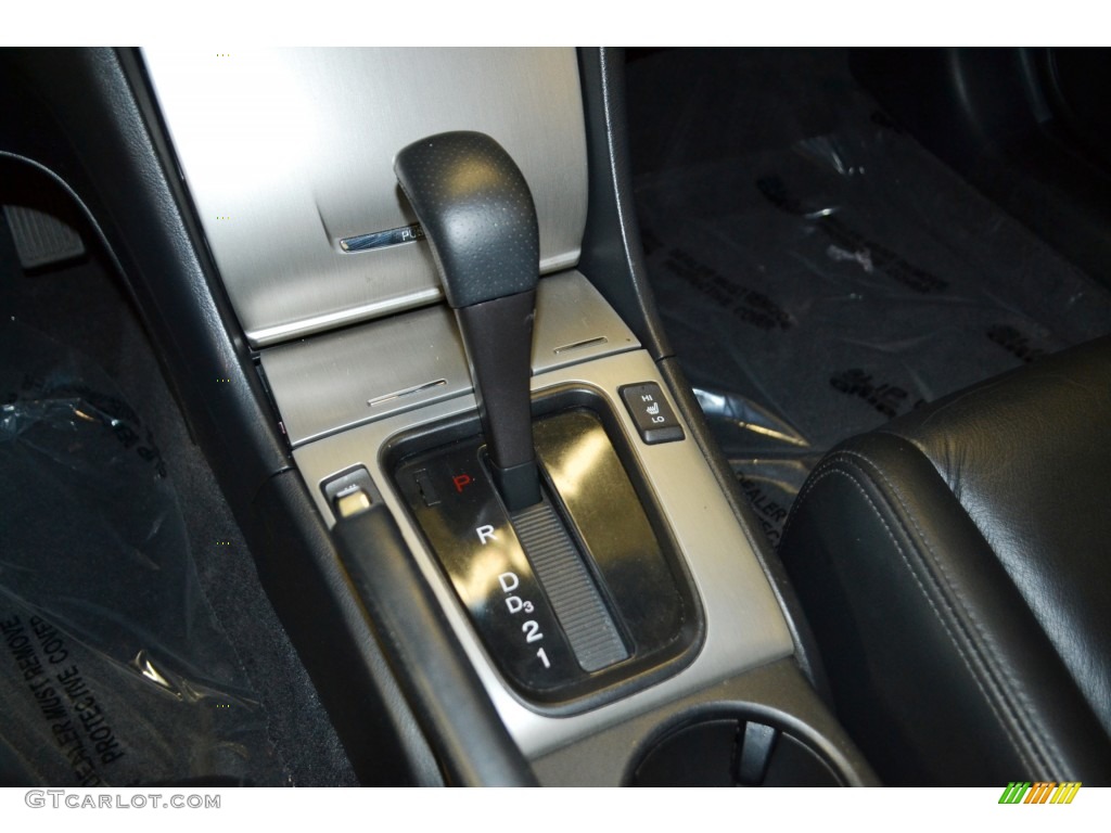 2006 Accord EX V6 Coupe - Nighthawk Black Pearl / Black photo #20
