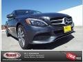 2015 Steel Grey Metallic Mercedes-Benz C 300 4Matic  photo #1