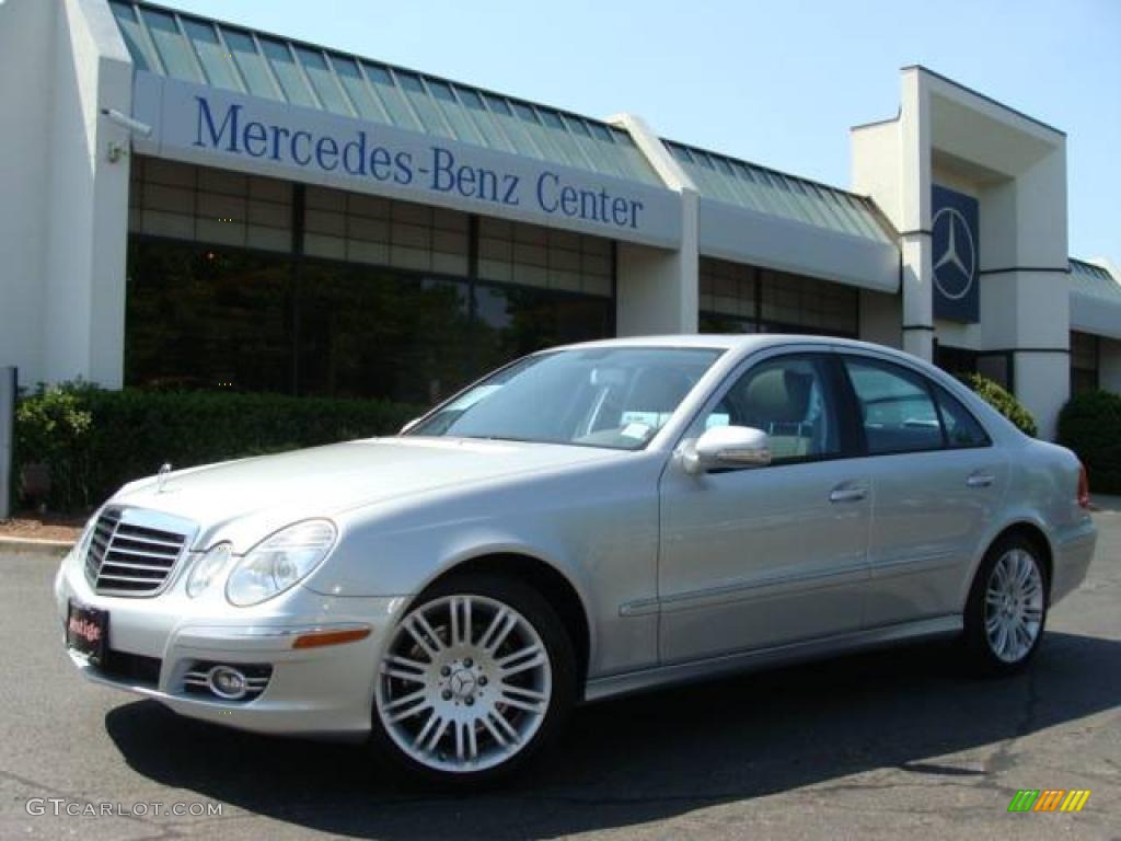 2007 E 350 4Matic Sedan - Iridium Silver Metallic / Ash photo #1