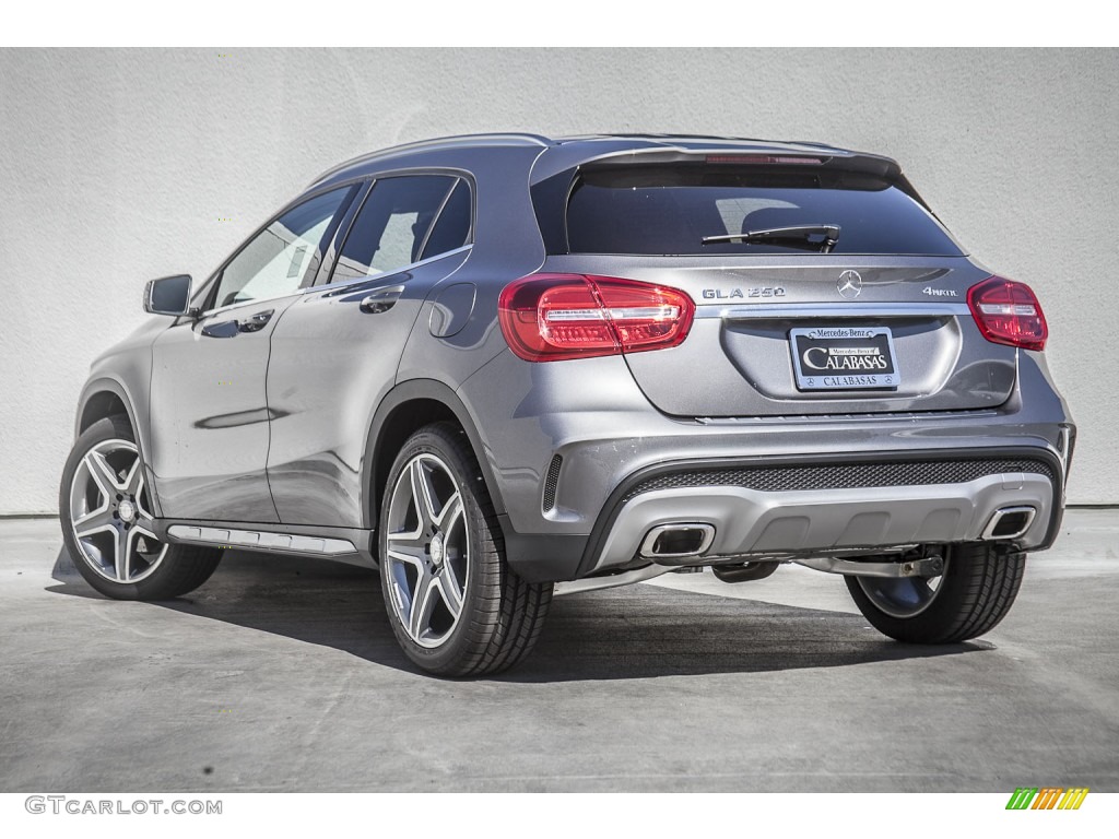 2015 GLA 250 4Matic - Mountain Grey Metallic / Black photo #2