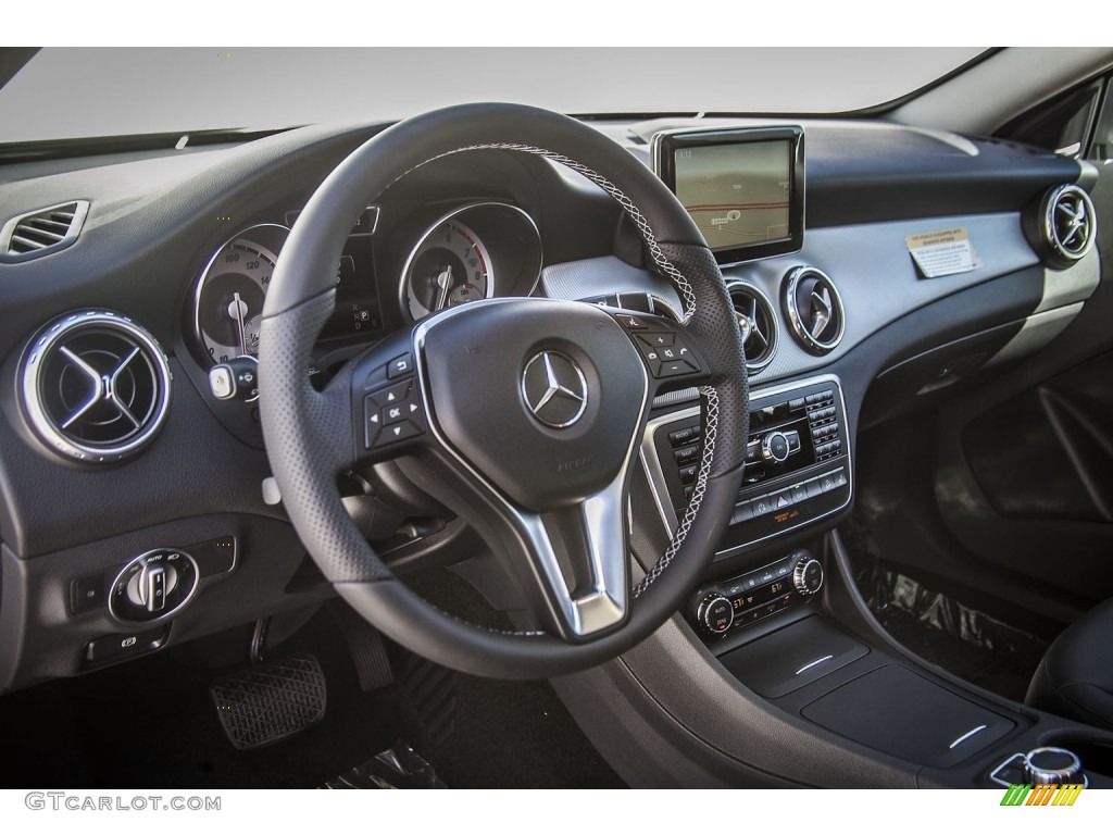 2015 Mercedes-Benz GLA 250 4Matic Black Dashboard Photo #97855590