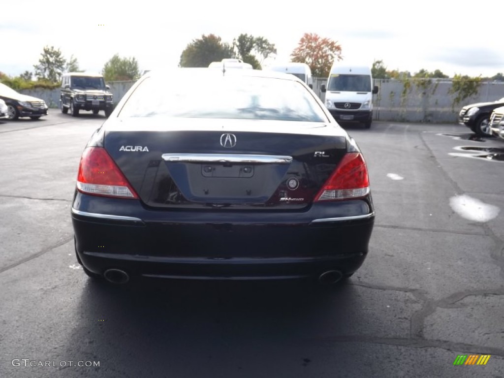 2006 RL 3.5 AWD Sedan - Nighthawk Black Pearl / Ebony photo #4