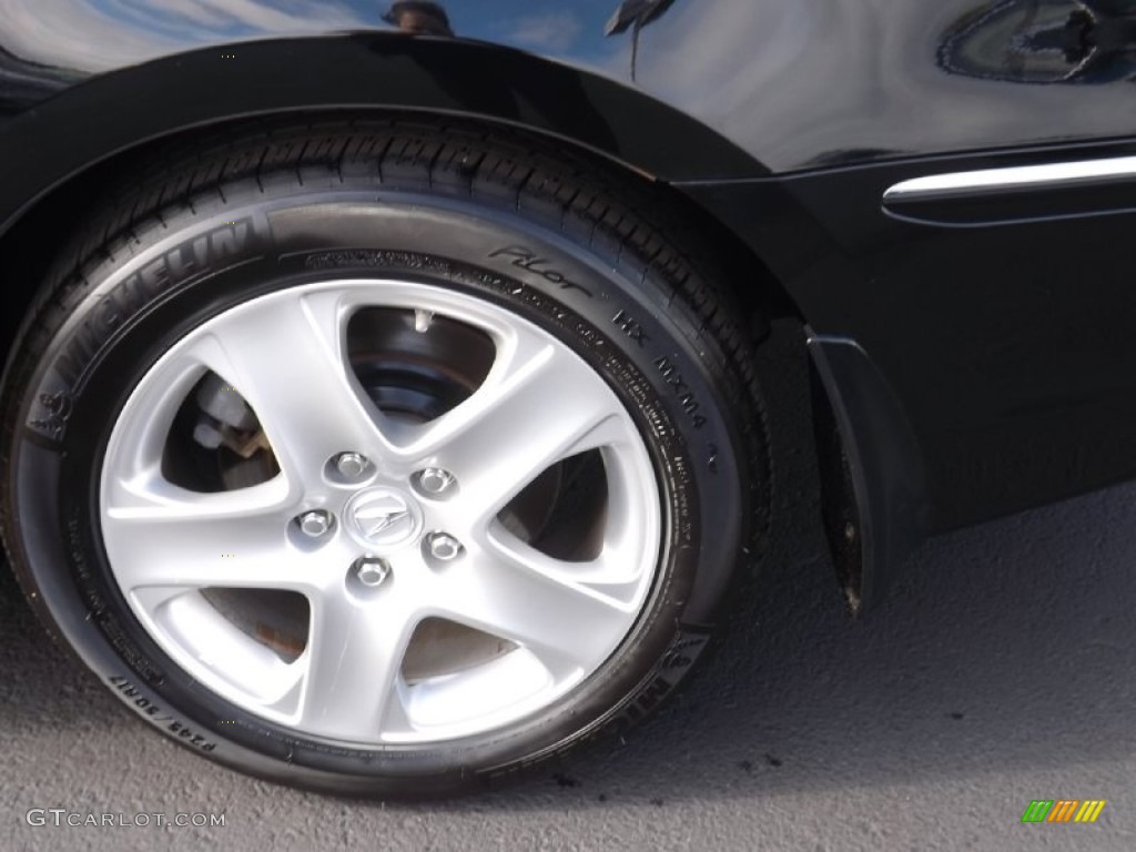 2006 RL 3.5 AWD Sedan - Nighthawk Black Pearl / Ebony photo #5