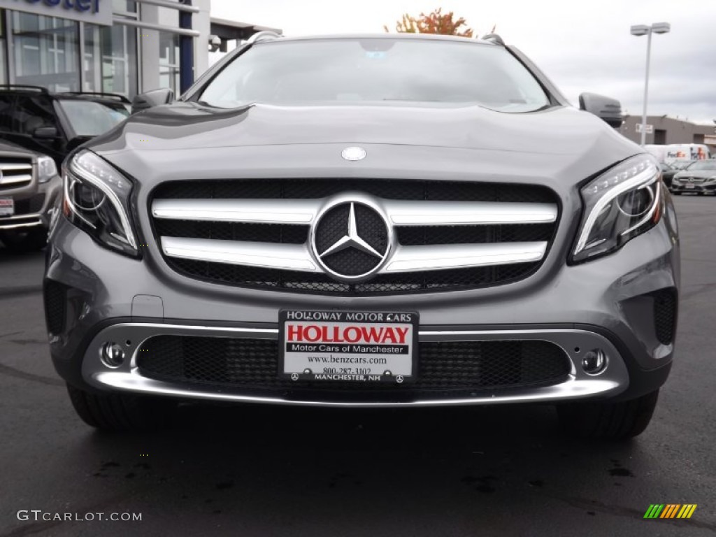 2015 GLA 250 4Matic - Mountain Grey Metallic / Black photo #2