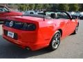 2014 Race Red Ford Mustang V6 Premium Convertible  photo #3