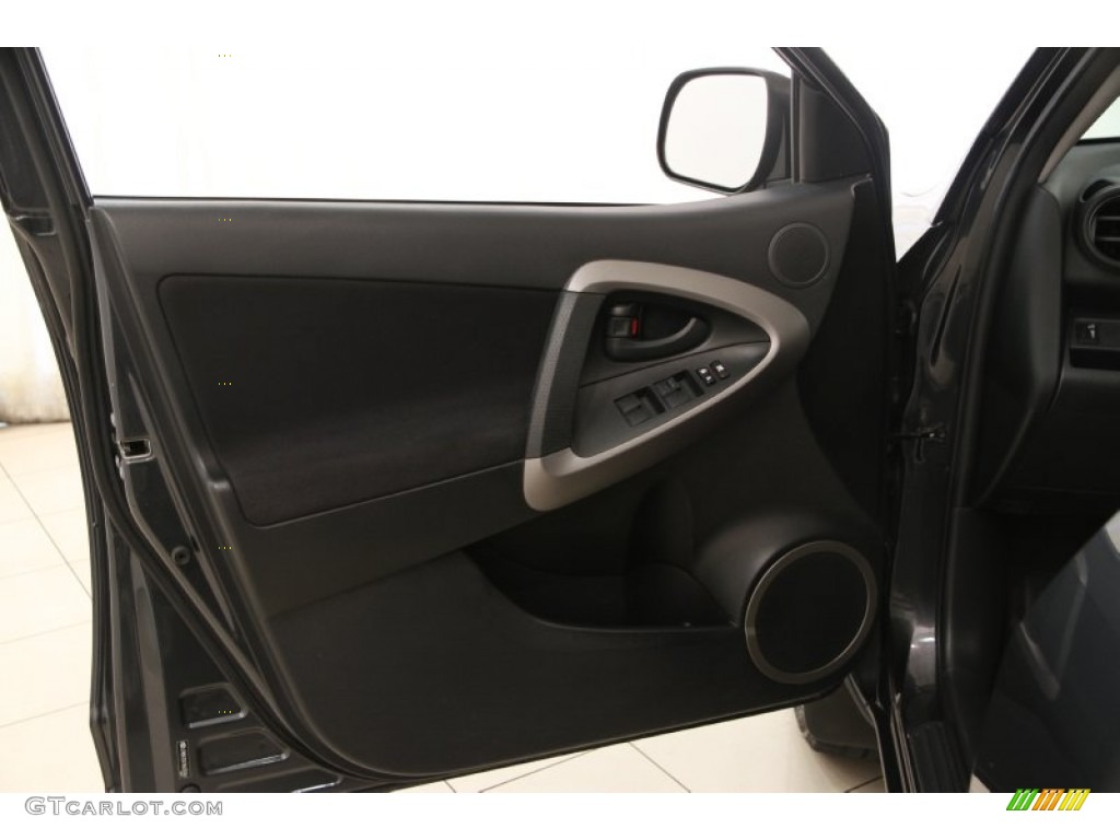 2008 Toyota RAV4 Sport V6 4WD Dark Charcoal Door Panel Photo #97858921