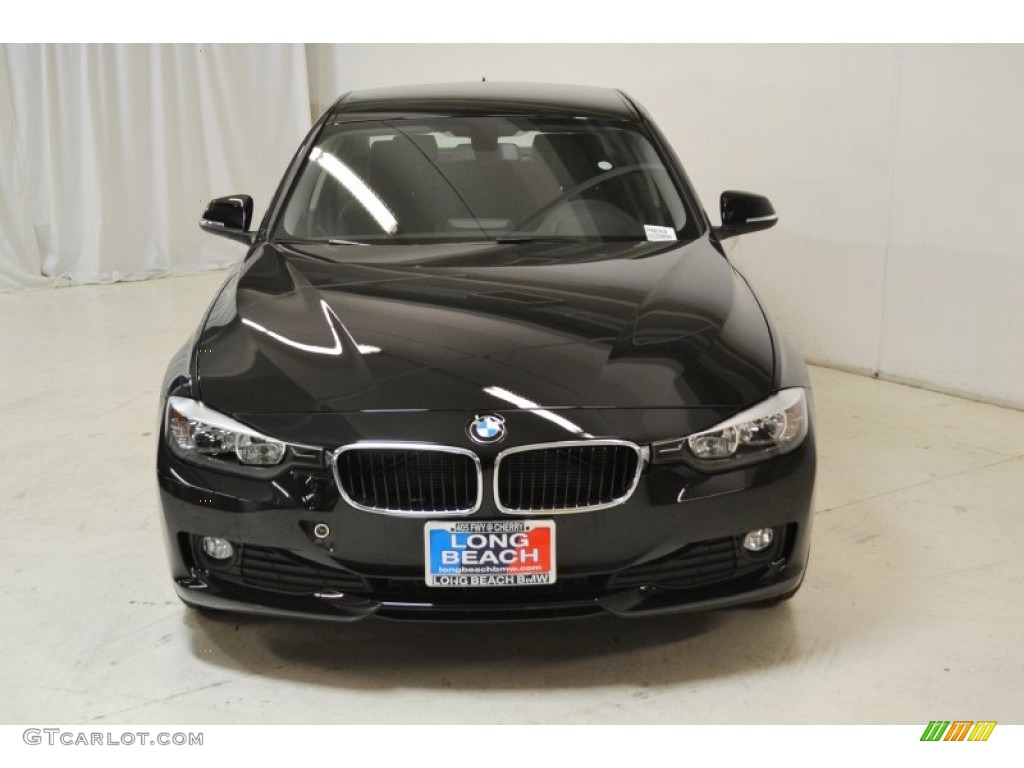 2015 3 Series 320i Sedan - Jet Black / Black photo #4