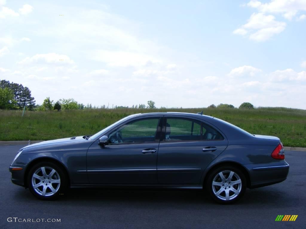 2007 E 350 Sedan - Flint Grey Metallic / Black photo #16