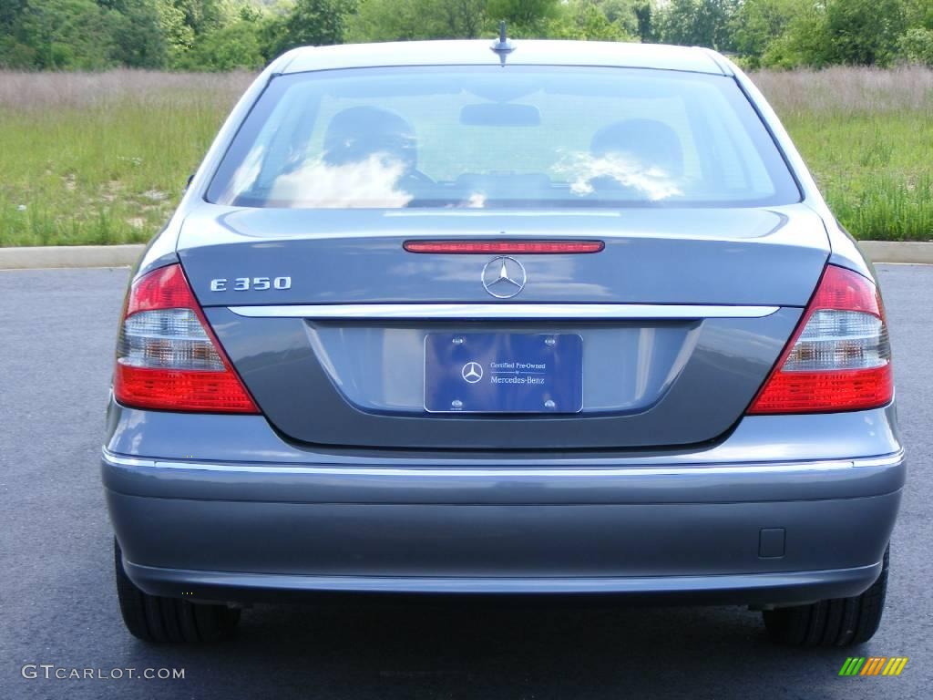 2007 E 350 Sedan - Flint Grey Metallic / Black photo #17