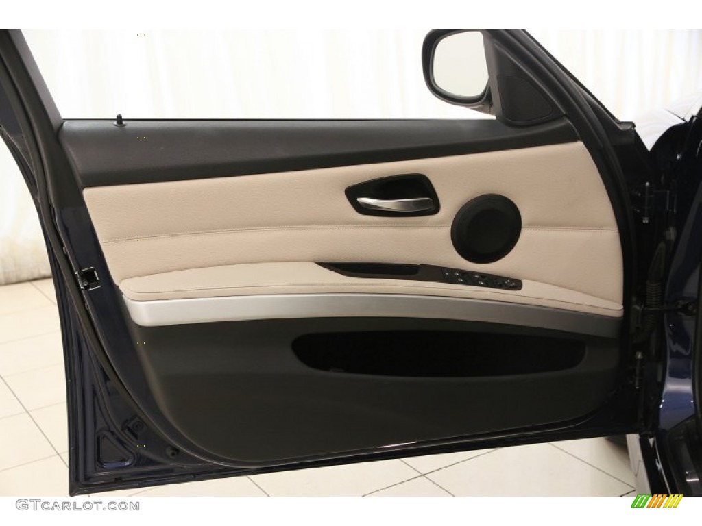 2011 3 Series 335i xDrive Sedan - Deep Sea Blue Metallic / Oyster/Black Dakota Leather photo #4
