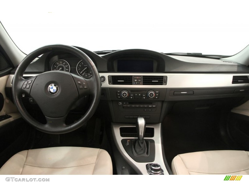 2011 3 Series 335i xDrive Sedan - Deep Sea Blue Metallic / Oyster/Black Dakota Leather photo #37