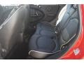 2015 Mini Countryman Lounge Carbon Black Leather Interior Rear Seat Photo