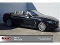 Jet Black - 4 Series 428i xDrive Convertible Photo No. 1