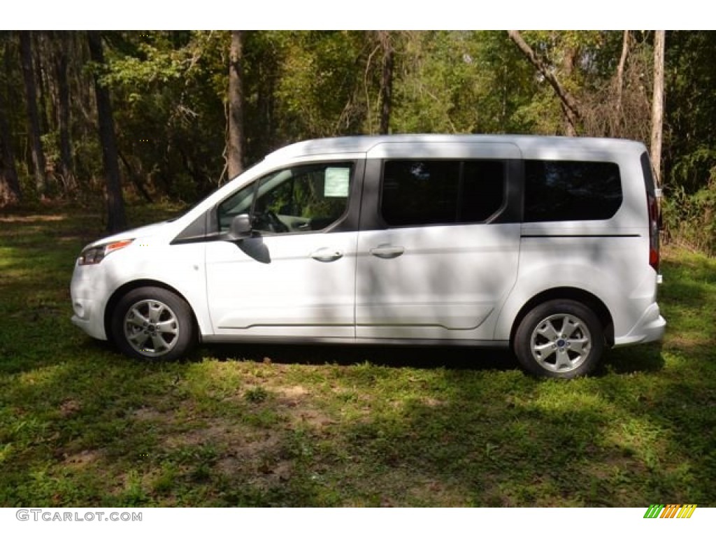 Frozen White 2014 Ford Transit Connect XLT Wagon Exterior Photo #97863117
