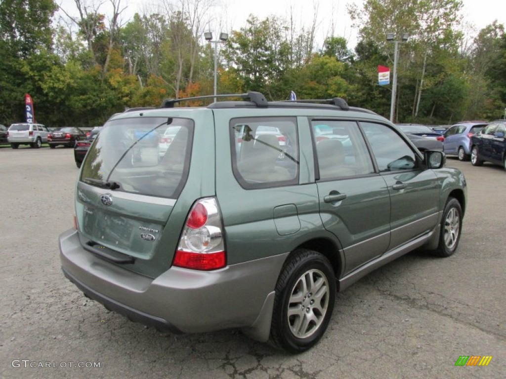 2006 Forester 2.5 X L.L.Bean Edition - Evergreen Metallic / Desert Beige photo #7