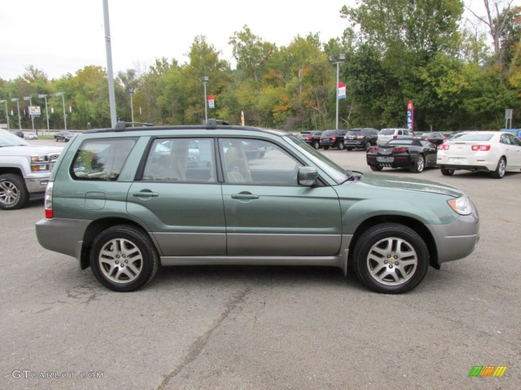 2006 Forester 2.5 X L.L.Bean Edition - Evergreen Metallic / Desert Beige photo #9