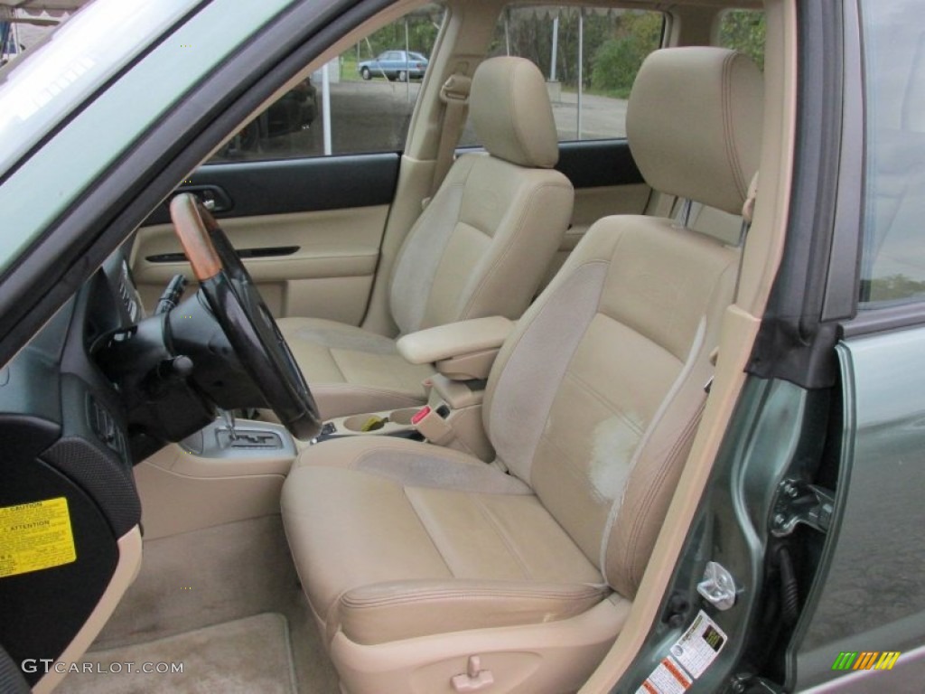 2006 Forester 2.5 X L.L.Bean Edition - Evergreen Metallic / Desert Beige photo #22