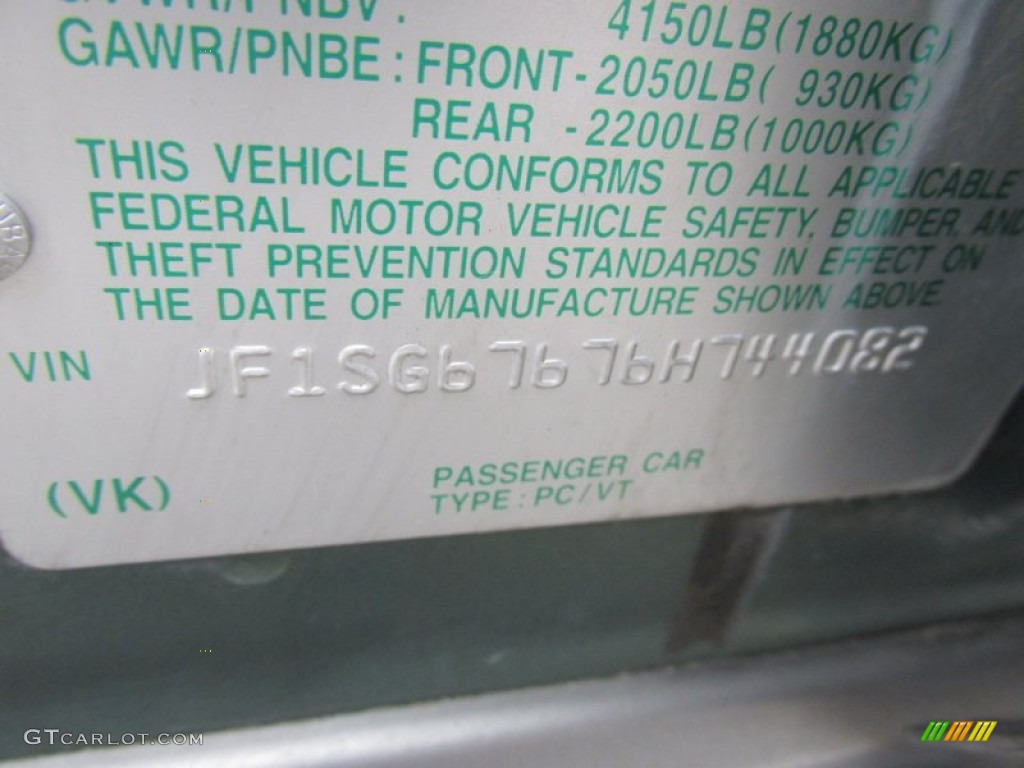 2006 Forester 2.5 X L.L.Bean Edition - Evergreen Metallic / Desert Beige photo #39