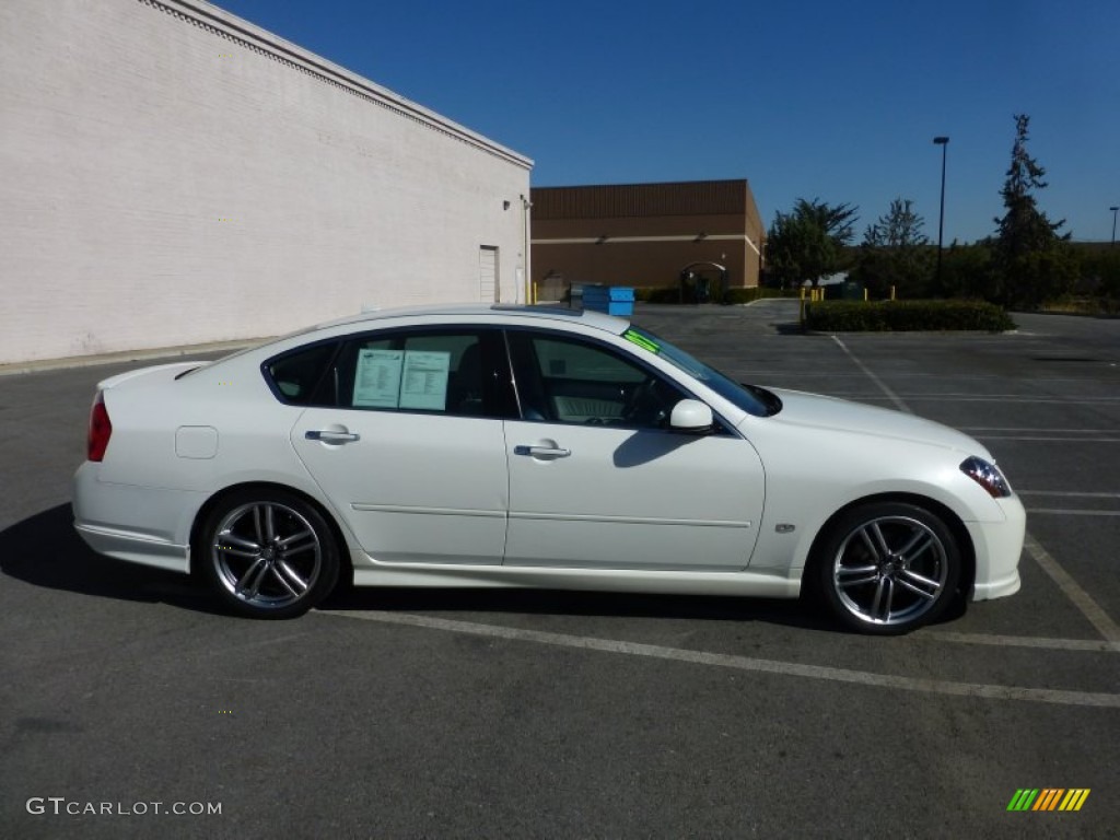Ivory Pearl 2007 Infiniti M 45 Sport Sedan Exterior Photo #97867615
