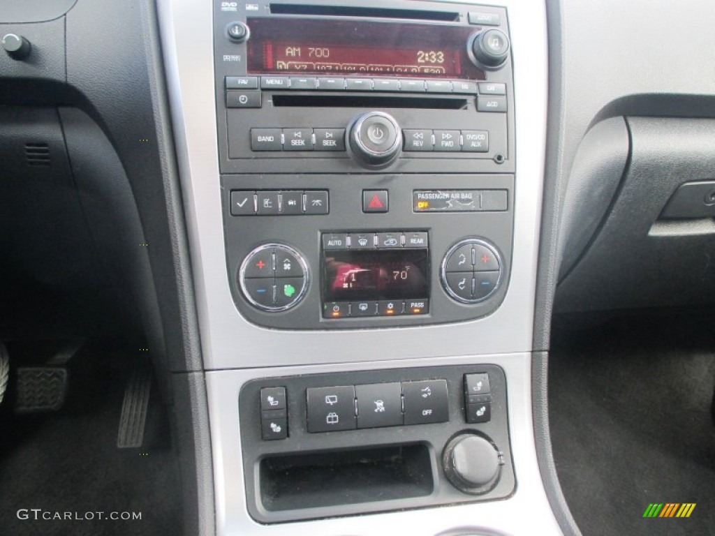 2009 Acadia SLT AWD - Silver Green Metallic / Ebony photo #7