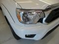 2015 Super White Toyota Tacoma V6 PreRunner Double Cab  photo #4